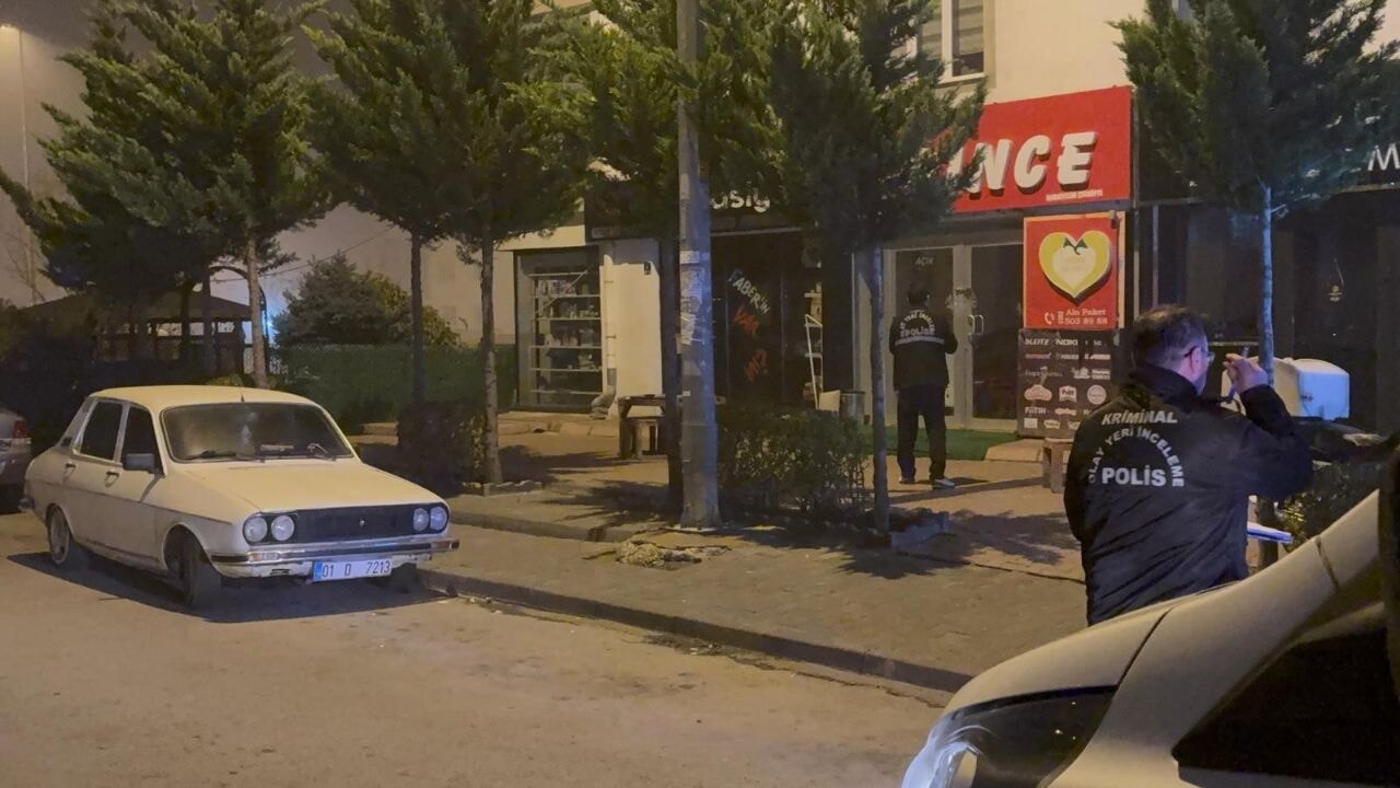 Çiğ köfte dükkanına silahlı baskın