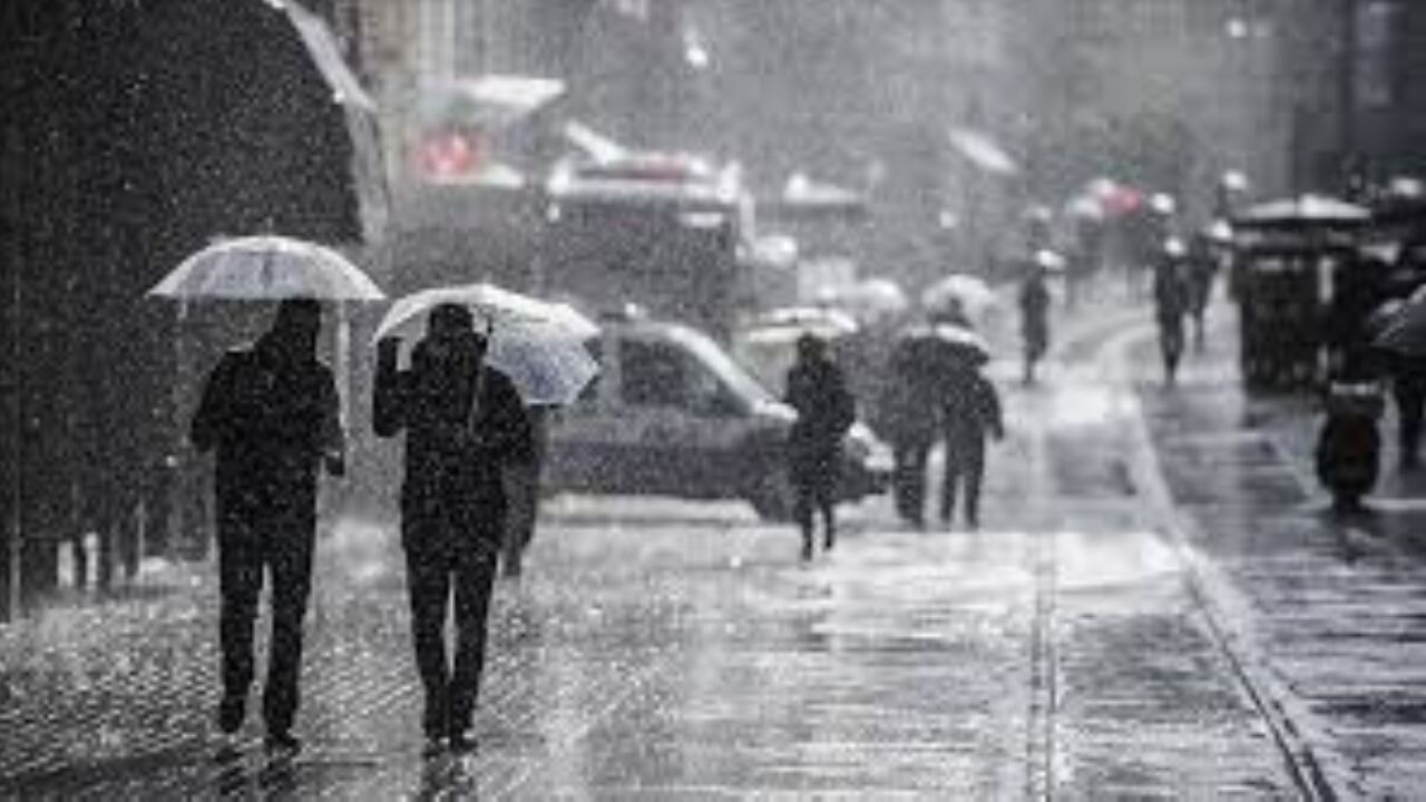 Meteoroloji'den fırtına ve yağış alarmı