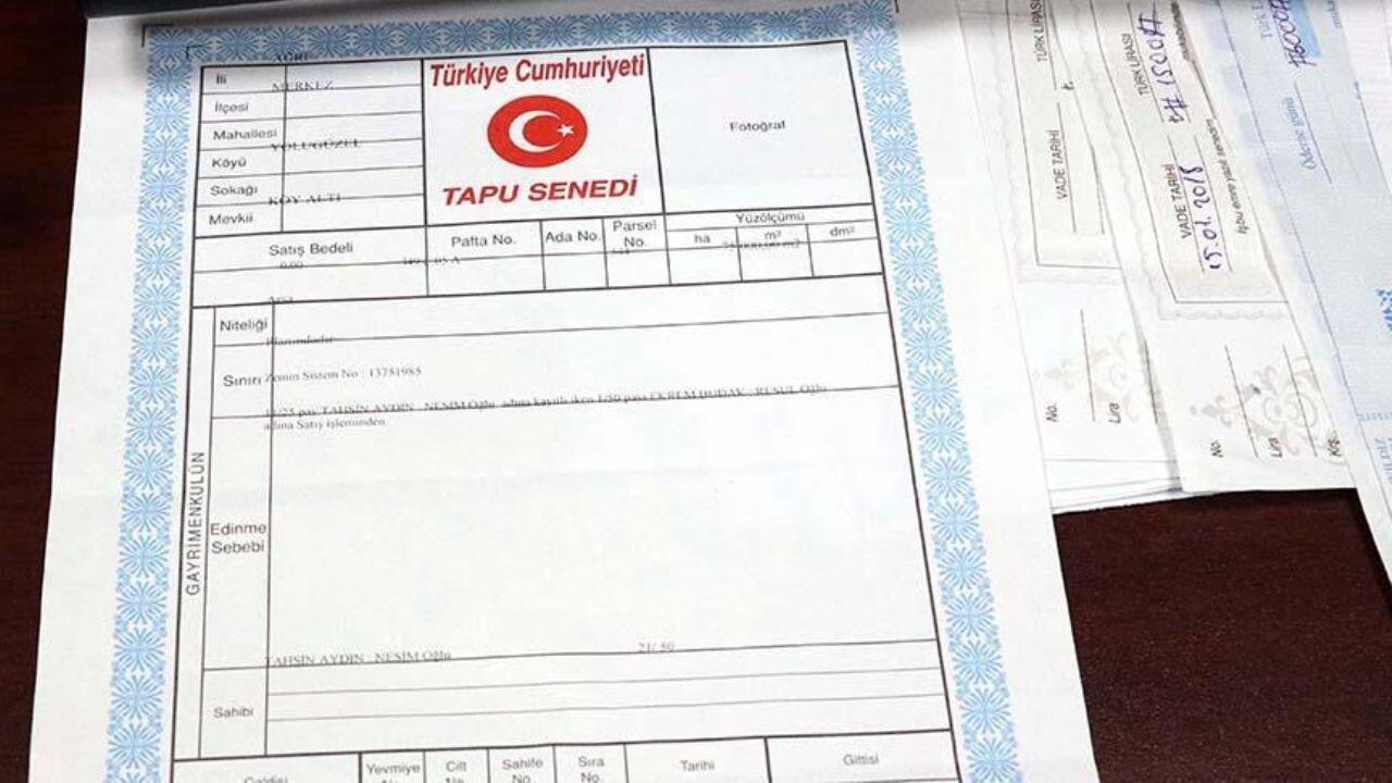Tapu Senedi Nedir?