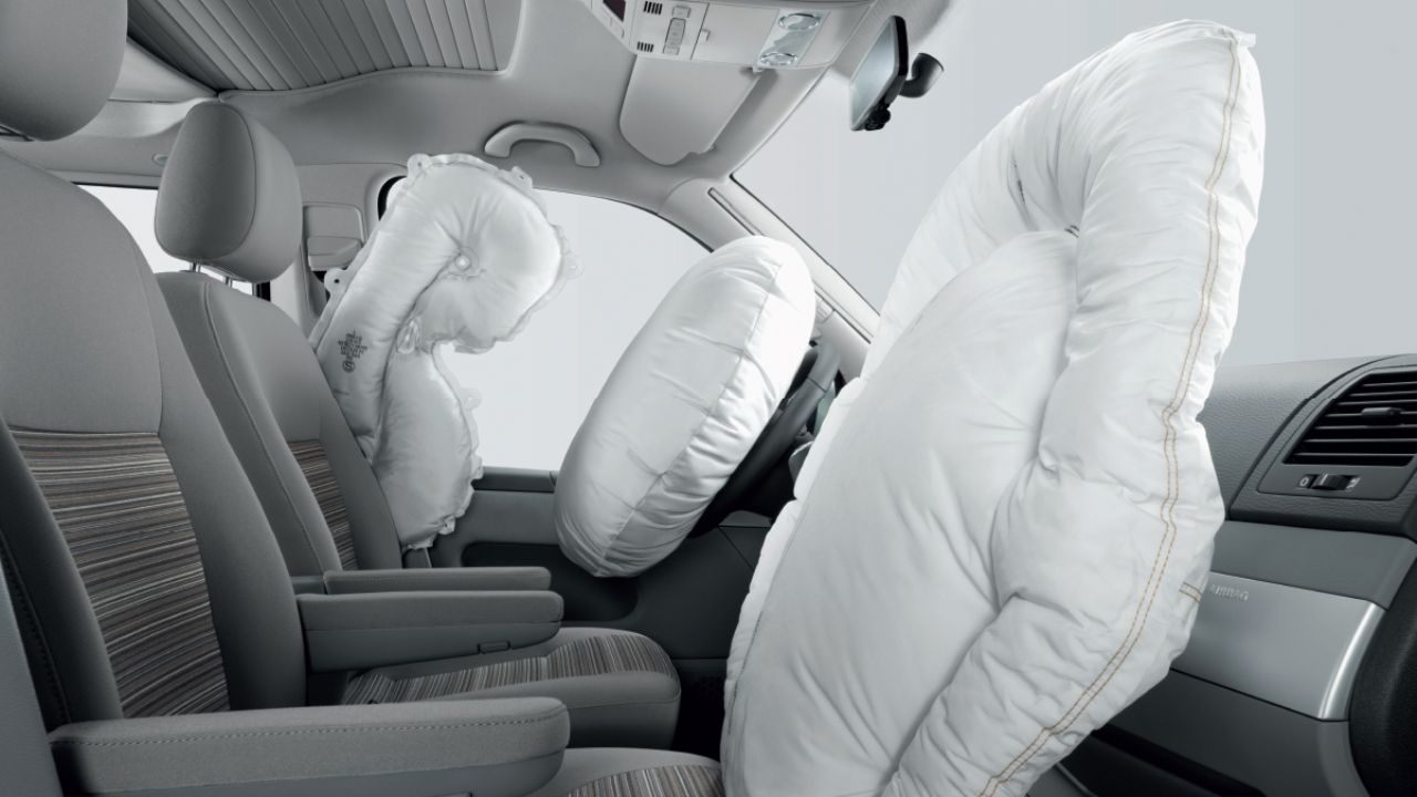 2016 model araç aldı, airbagler 2019 model çıktı