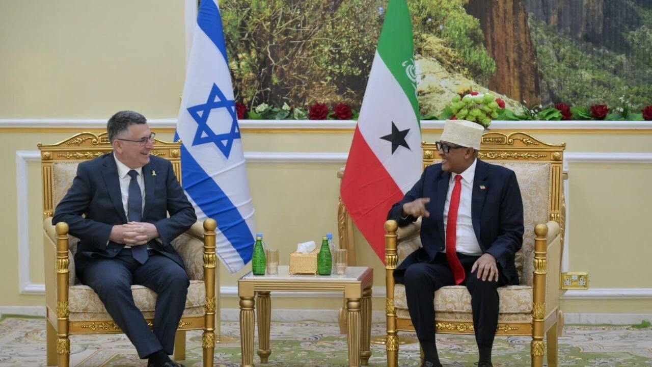 İsrail Dışişleri Bakanı Saar'ın Somaliland ziyaretine Somali'den tepki