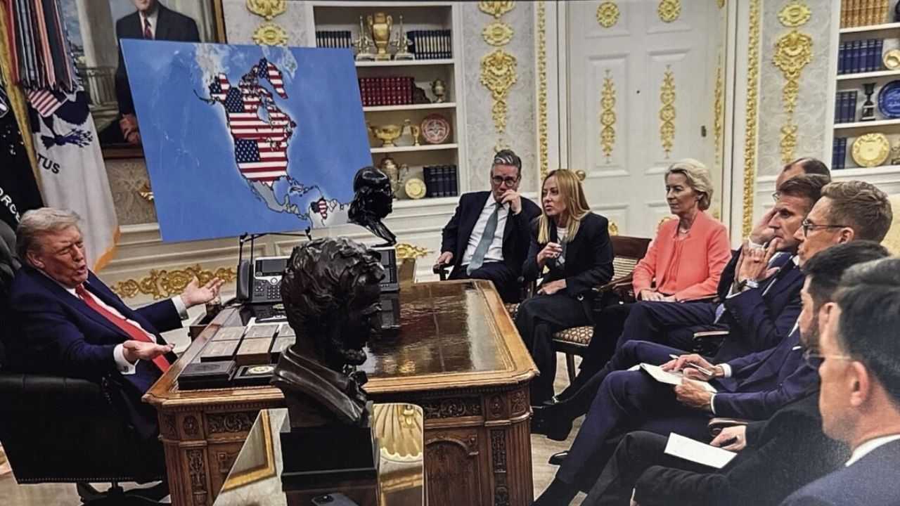 Trump'tan 'yeni ABD haritası' paylaşımı... 'Ne yaptığını anlamıyorum'