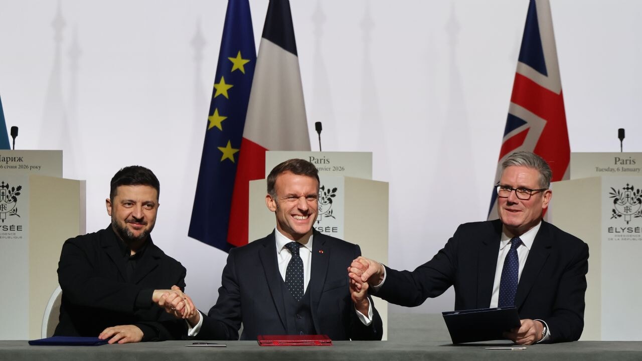Ukrayna için çok uluslu güç planı Paris'te açıklandı