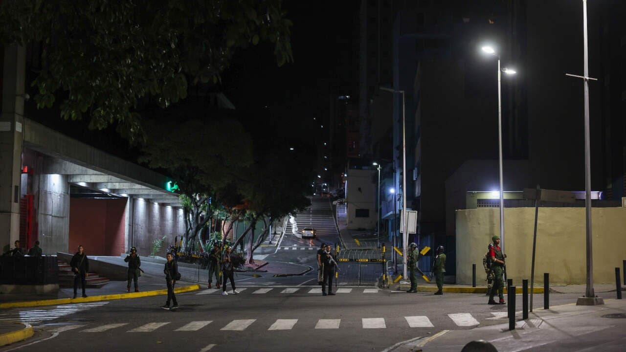 Venezuela'nın başkenti Caracas'ta çatışma!