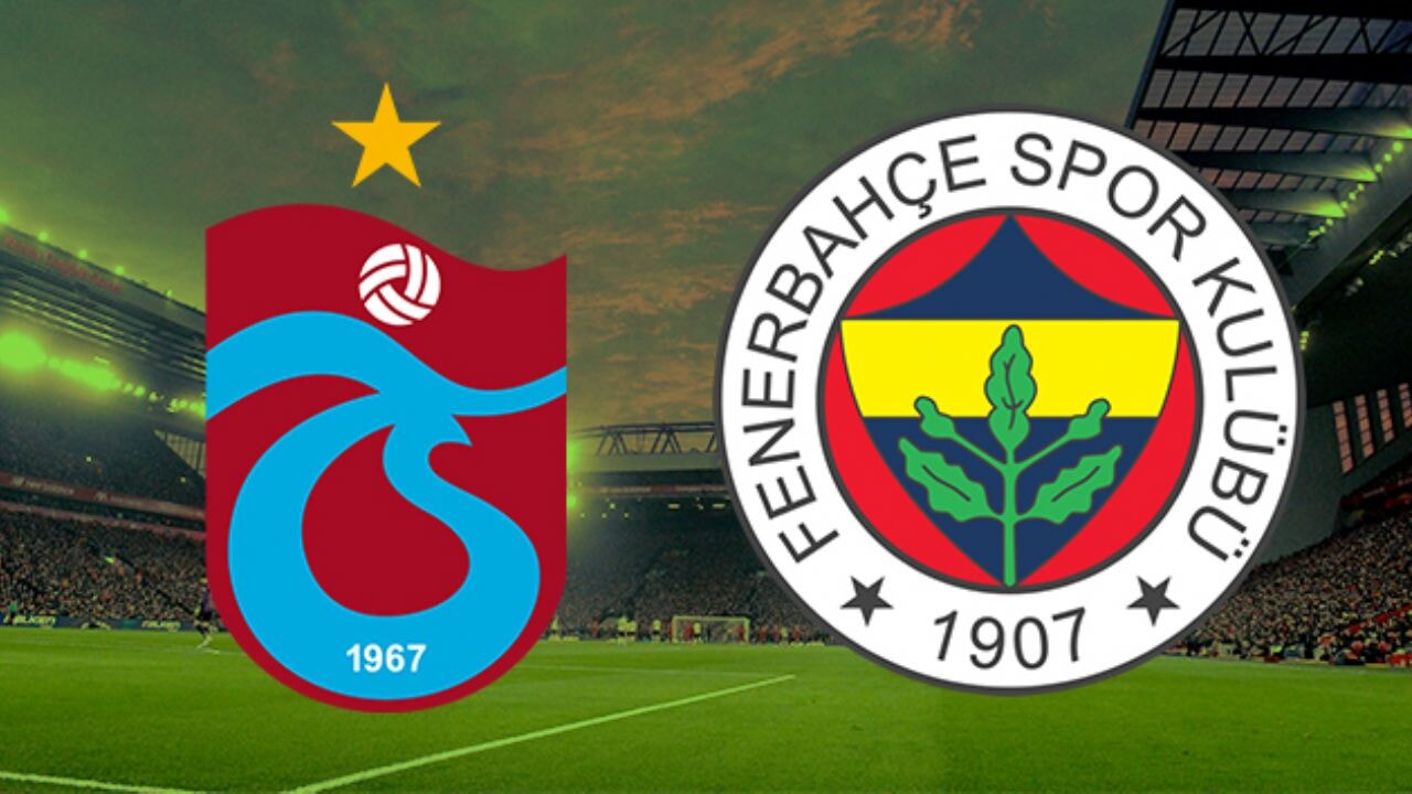 Evinde yenilmeyen Trabzonspor, namağlup Fenerbahçe'yi ağırlıyor