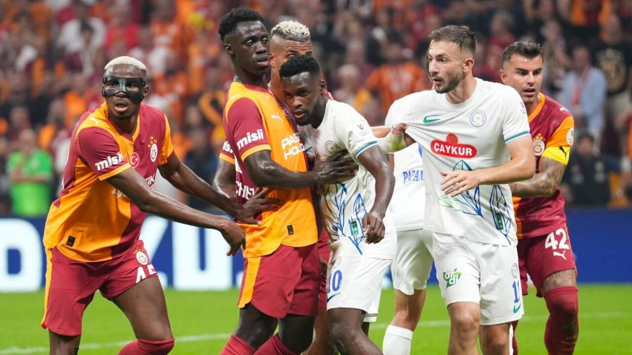 Galatasaray, Çaykur Rizespor'a konuk olacak! İşte muhtemel 11'ler
