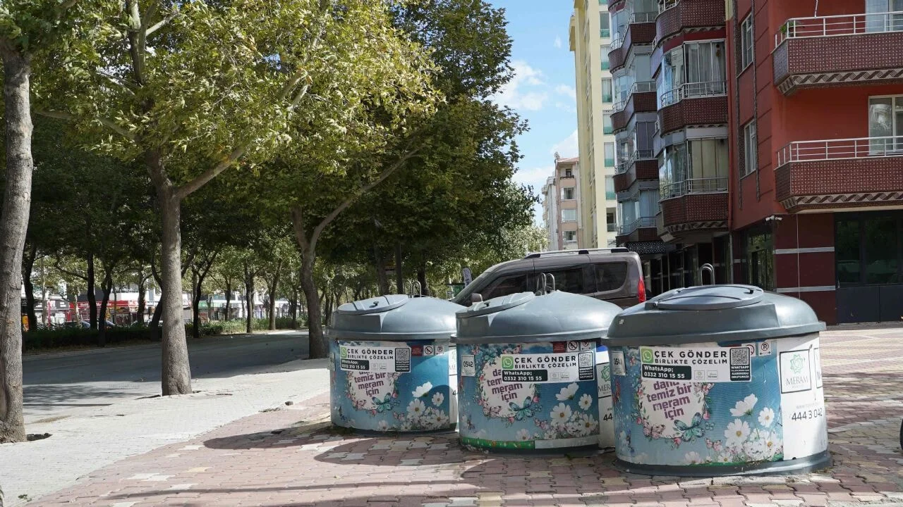 Akıllı Atık Yönetimi Sistemiyle; MERAM'DA HEM ÇEVRE HEM BÜTÇE KAZANDI
