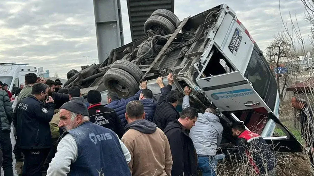 Ankara'daki özel halk otobüsü kazasıyla ilgili gözaltı