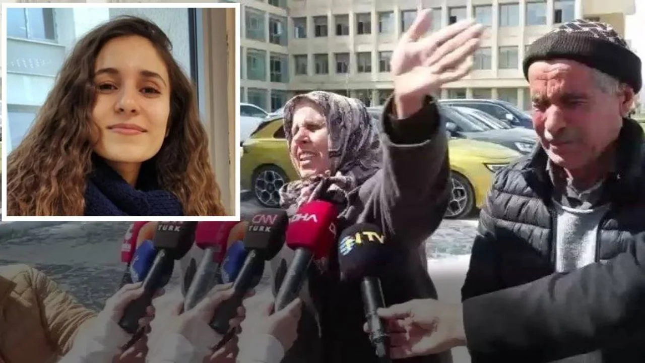 Gülistan Doku'nun ailesinden adliye önünde açıklama