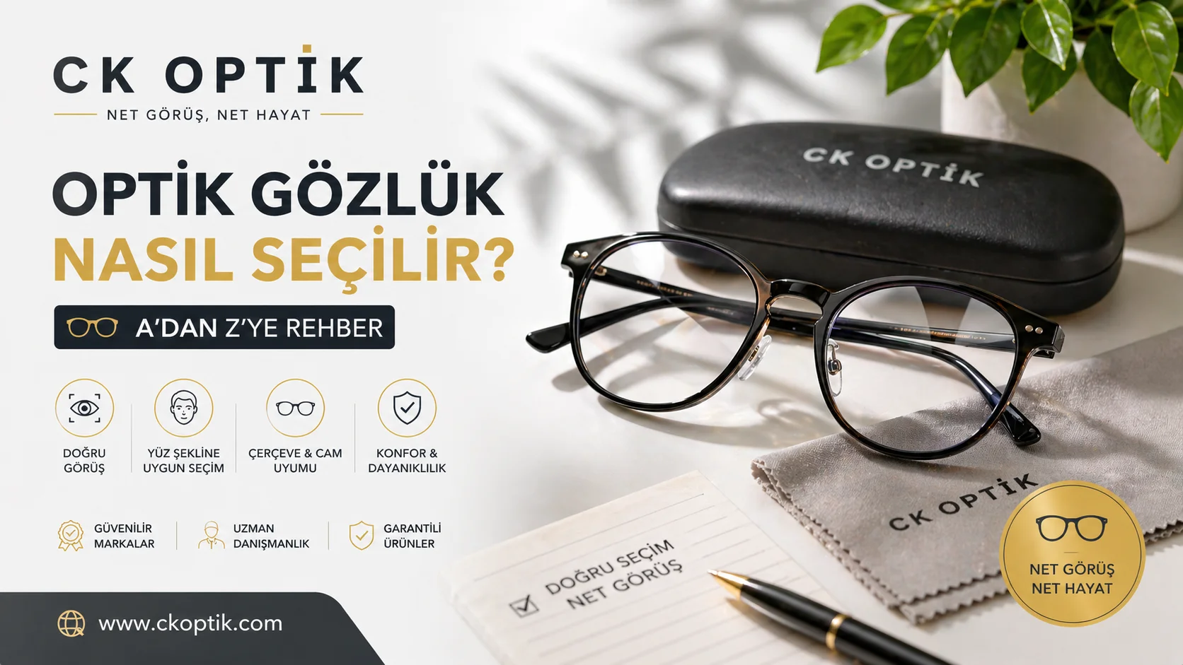 Optik gözlük nasıl seçilir? A'dan Z'ye rehber