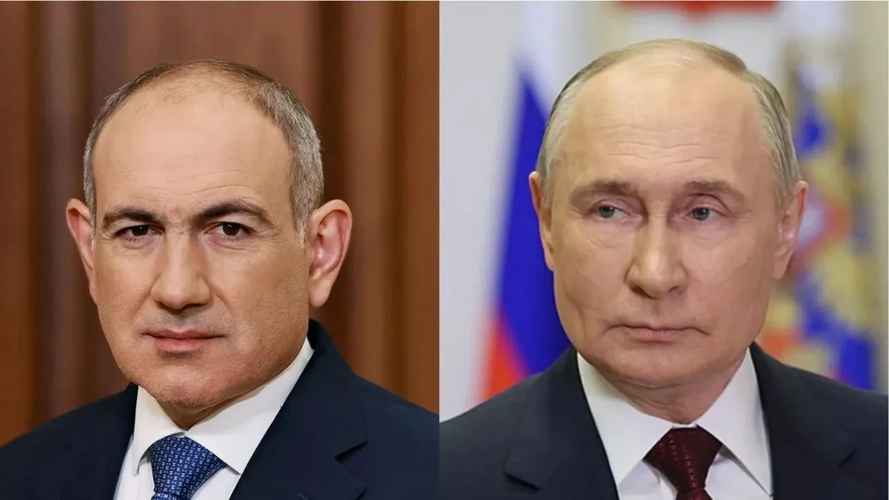 Paşinyan'dan Putin'e canlı yayında ret