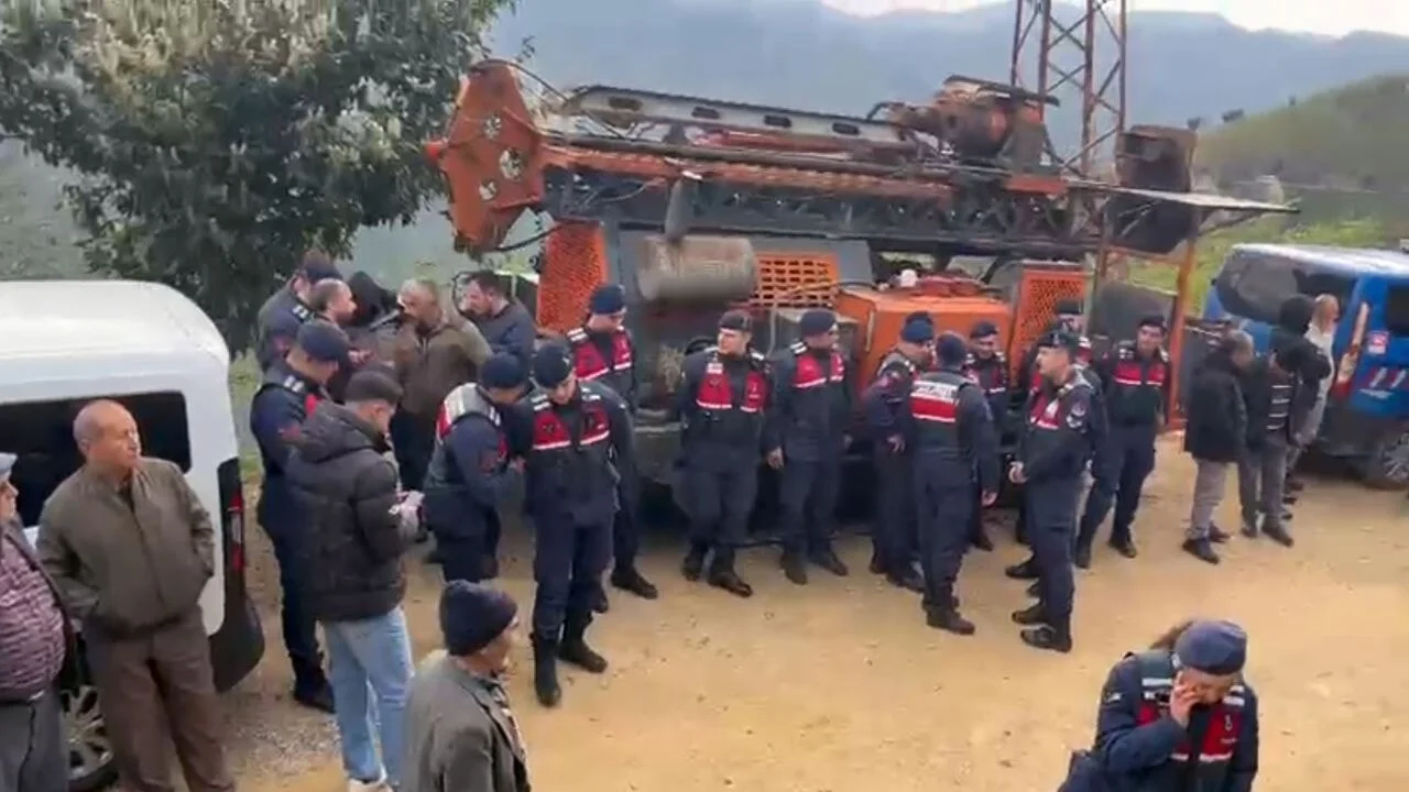 Şirket mahkeme kararını dinlemedi, köylüler müdahale etti!