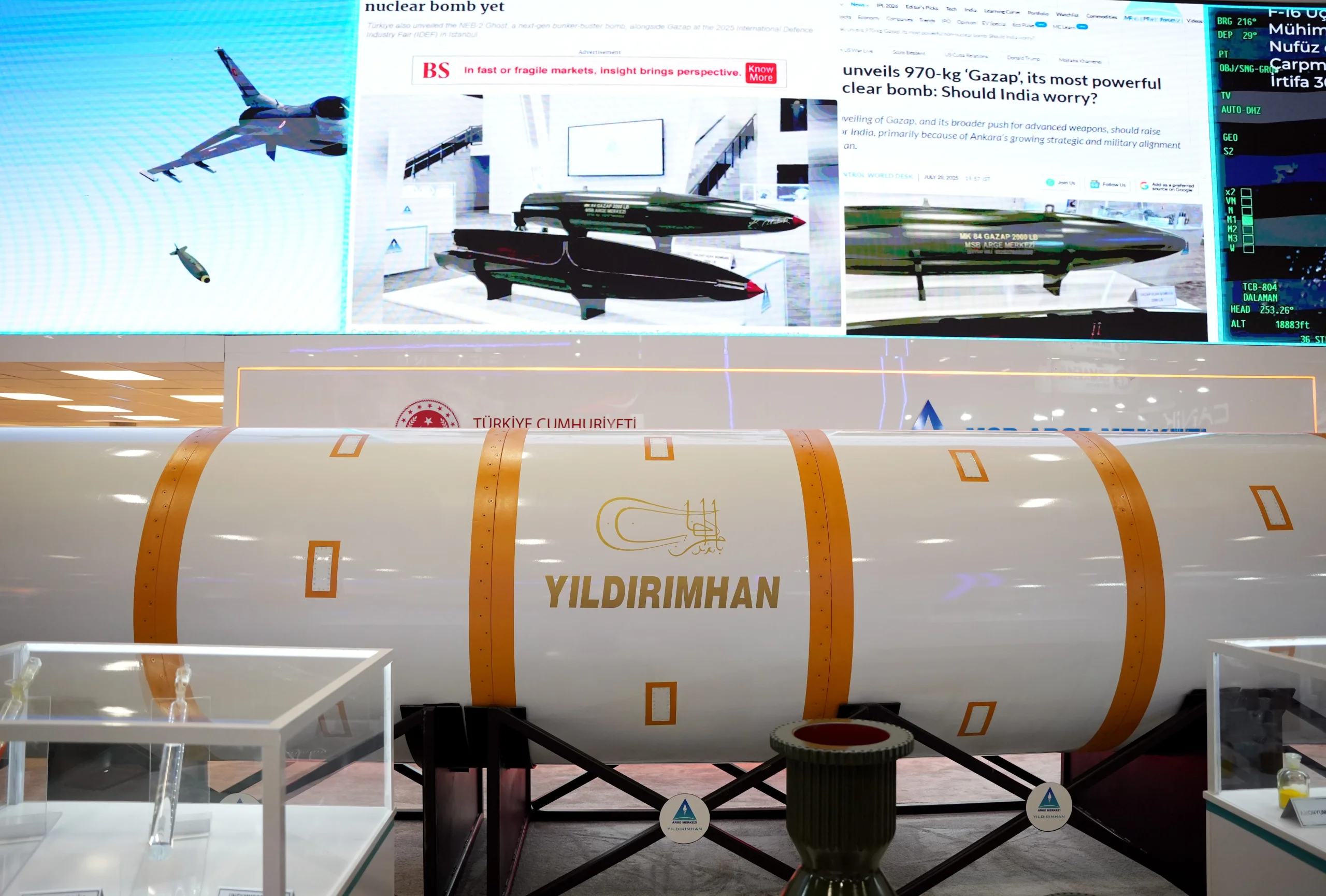 En büyük, en uzun menzilli hipersonik füze YILDIRIMHAN görücüye çıktı!
