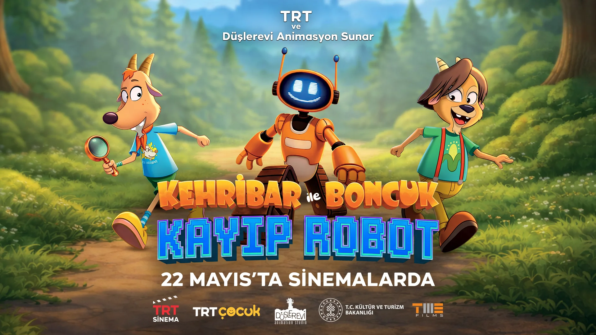 Kehribar ile Boncuk: Kayıp Robot Filmi Vizyona Girmek İçin Gün Sayıyor