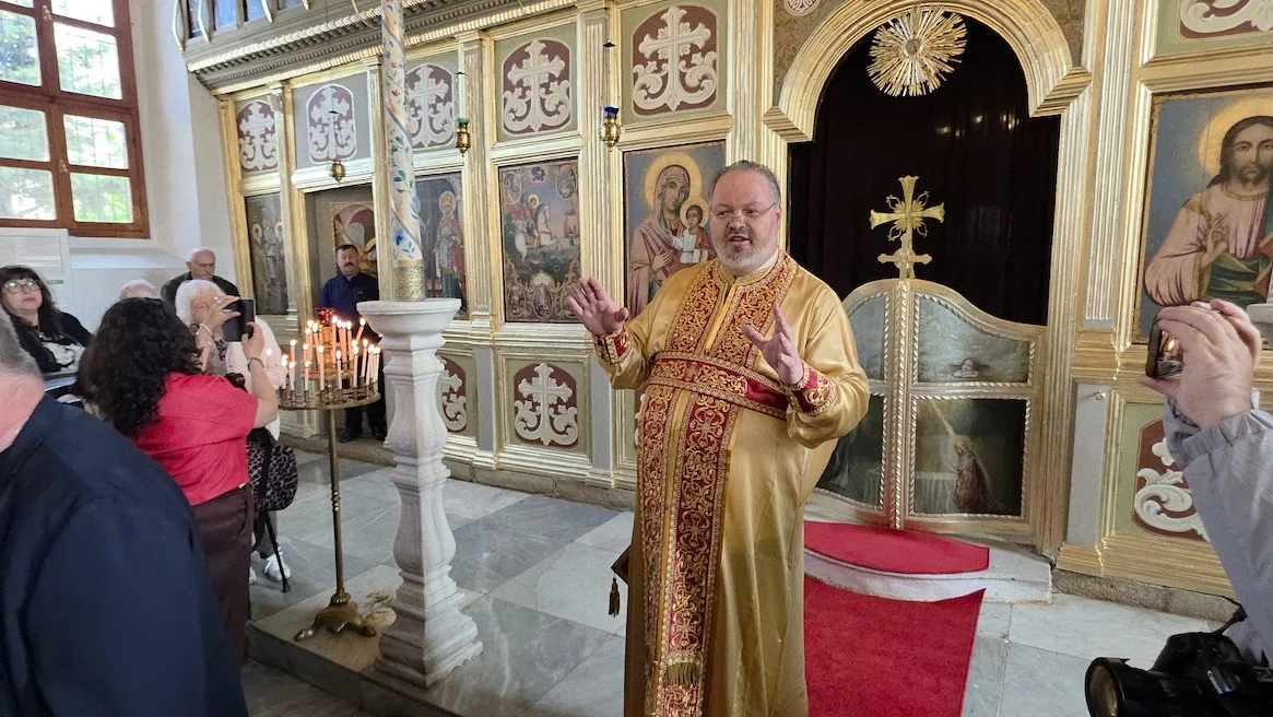 Kilise ayininde “Biz Yunan değiliz” tepkisi