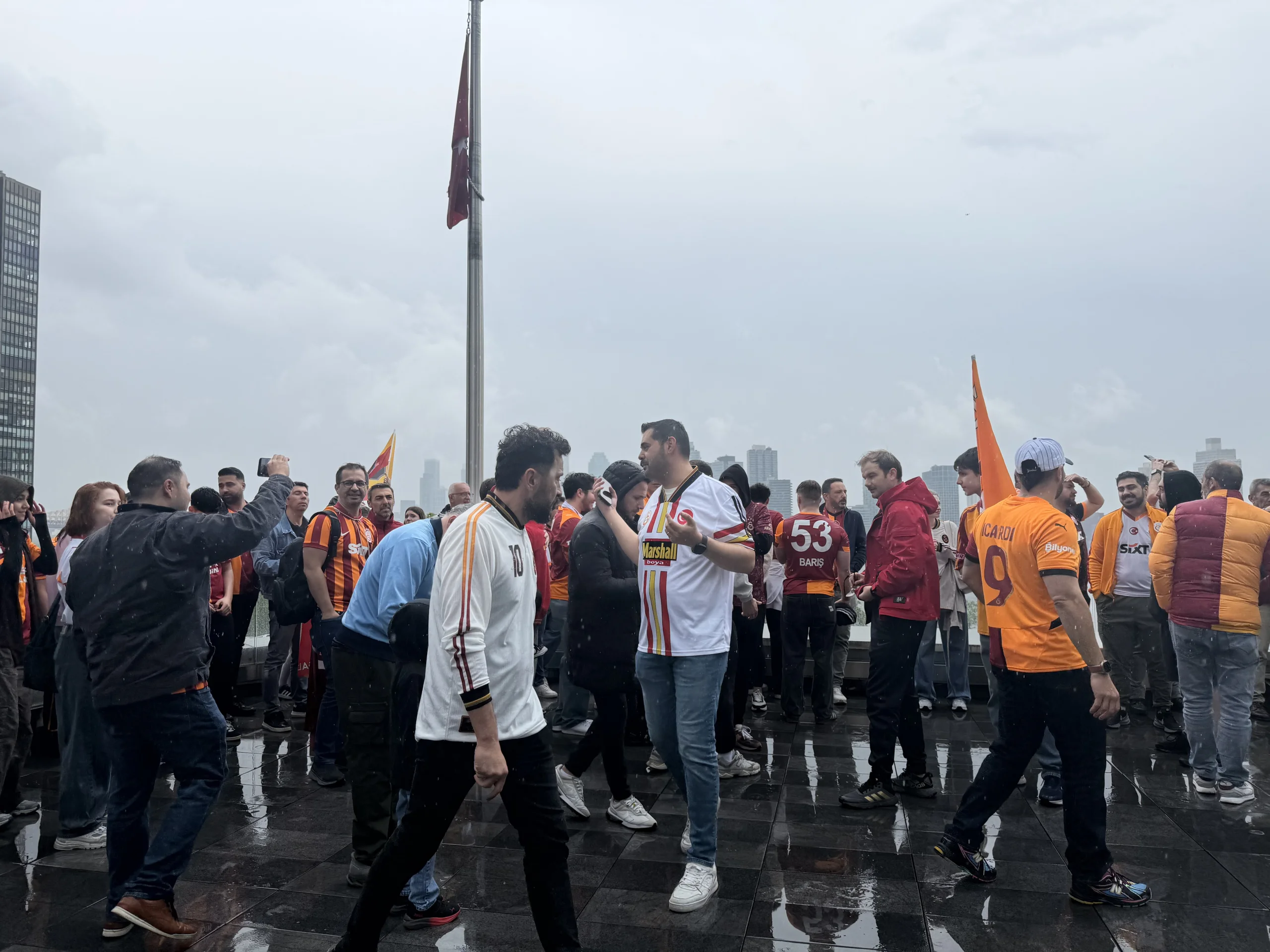 Şampiyonluğu New York’ta kutladılar