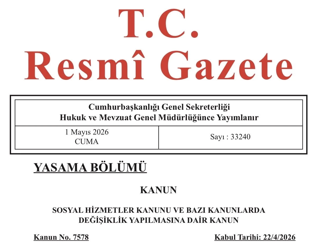 Sosyal Hizmetler Kanunu'nda değişiklik