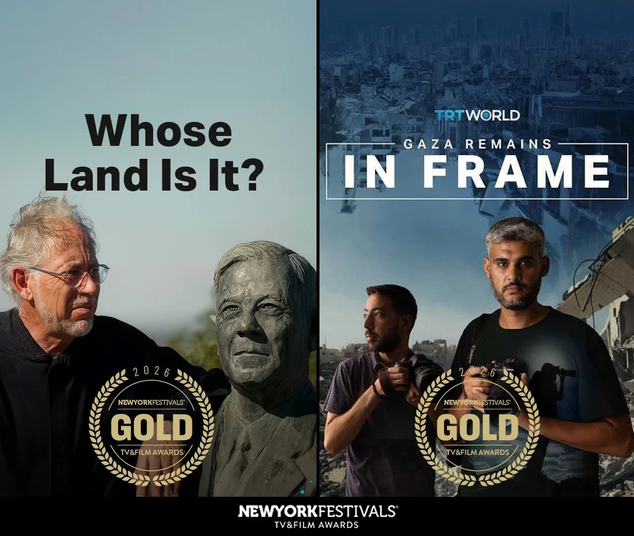 TRT’ye New York Festivals ve Telly Awards’tan 17 Ödül