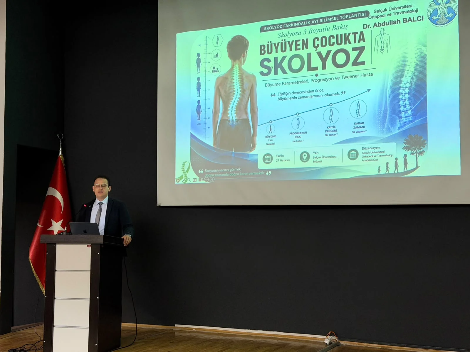 Selçuk Üniversitesi’nde Skolyoza Bilimsel Bakış