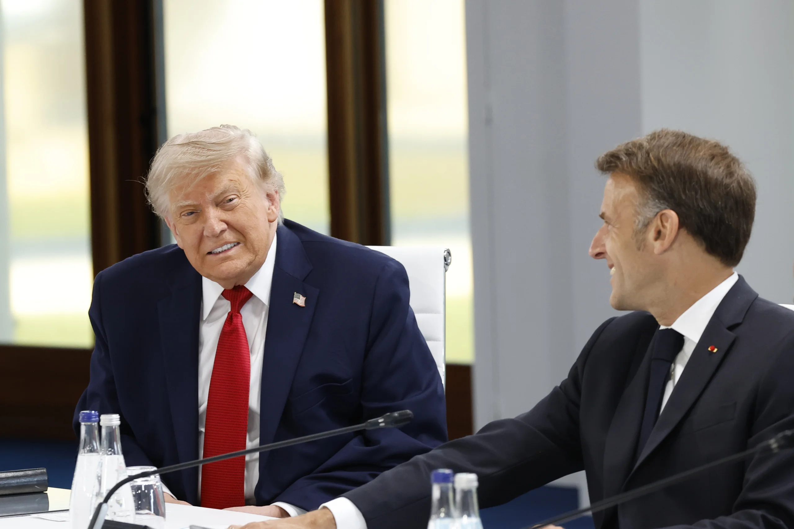 ABD Başkanı Trump’tan soğuk şaka: Bir saat geç kaldı, "Patron benim" dedi