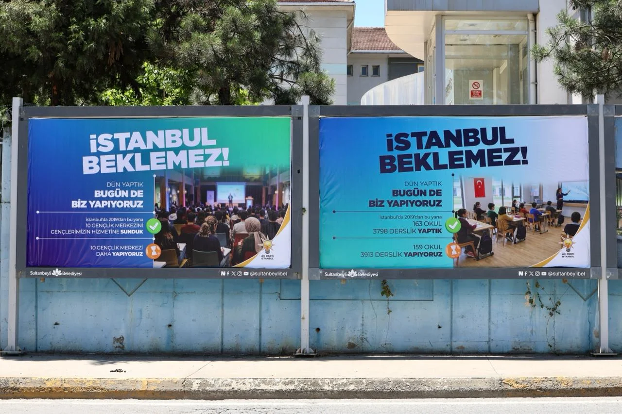 AK Parti İstanbul'dan İstanbul Beklemez kampanyası