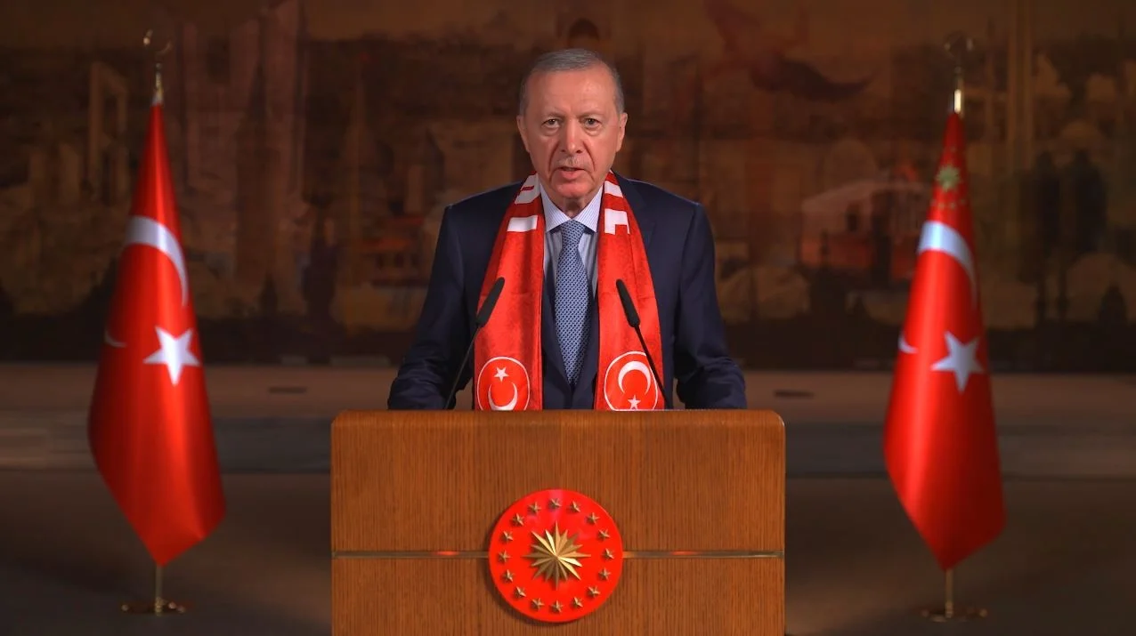 Cumhurbaşkanı Erdoğan'dan Milli Takım'a destek mesajı