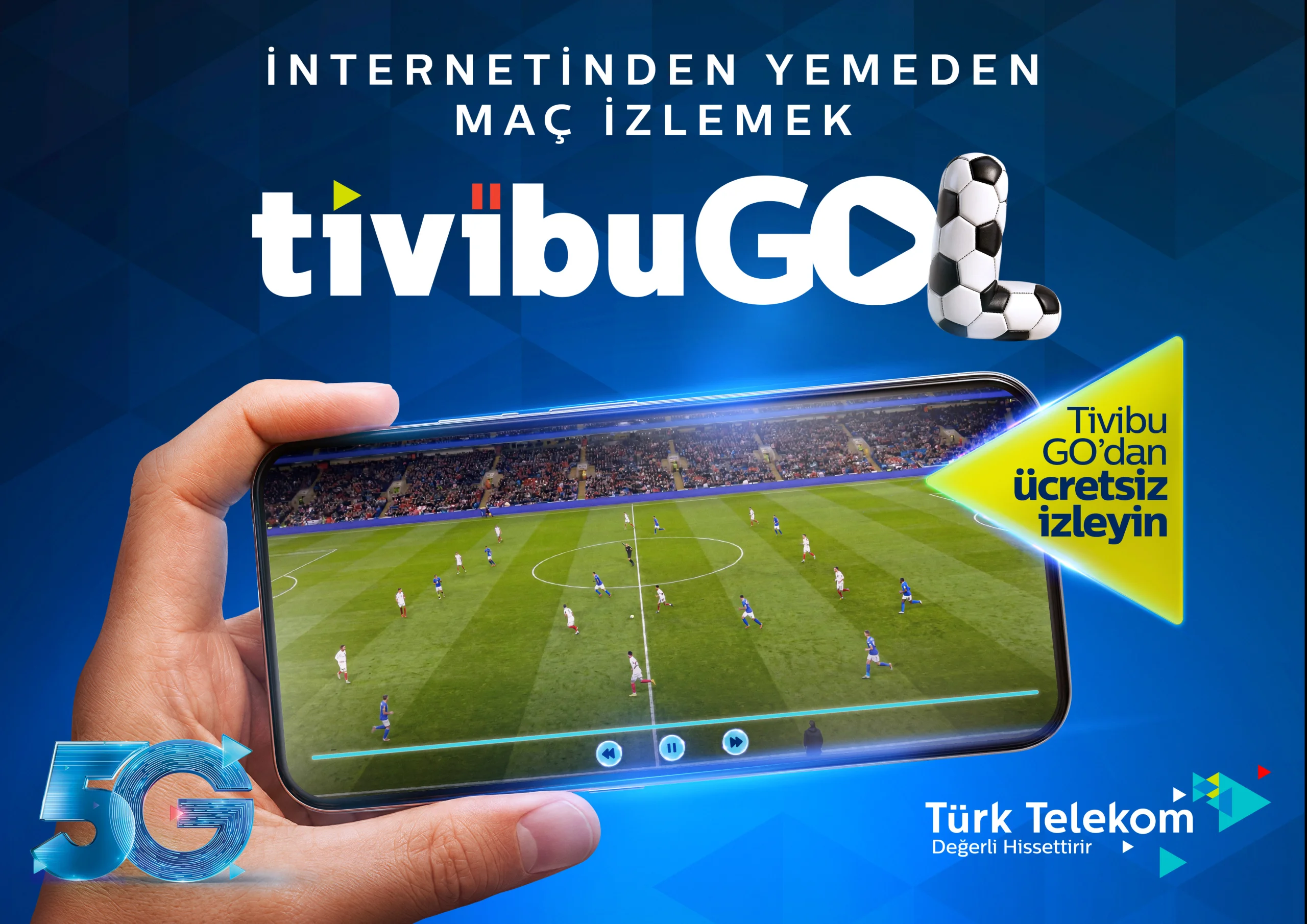 Dünya Kupası heyecanı Tivibu GO ile sizinle