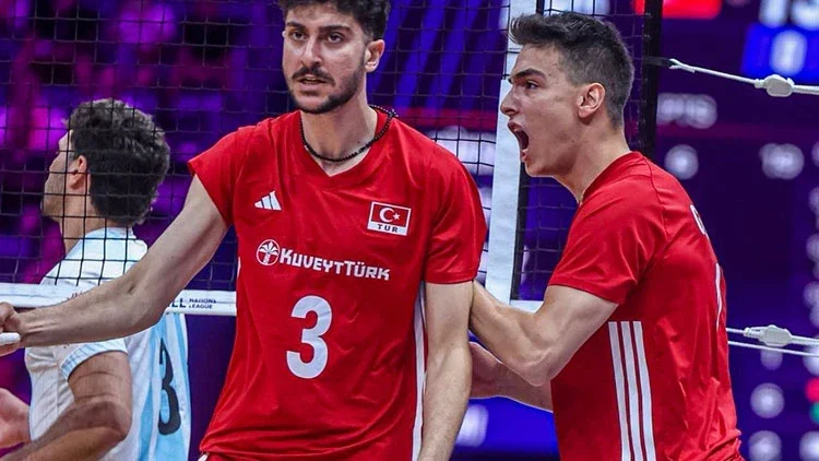Filenin Efeleri Belçika'yı 3-0 yendi! VNL'de 5. Galibiyet