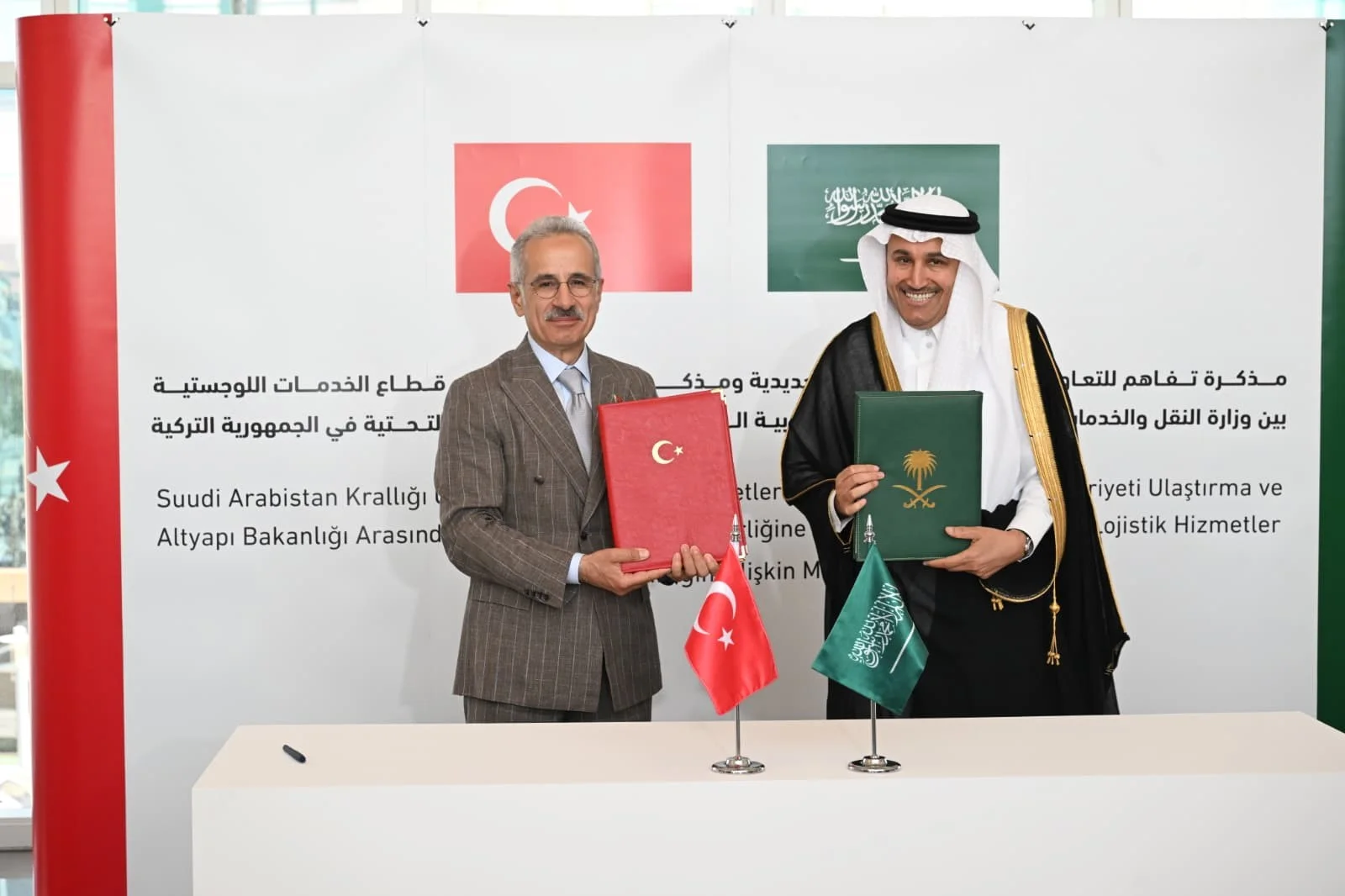 Türkiye ile Suudi Arabistan arasında demiryolu ve lojistik anlaşması