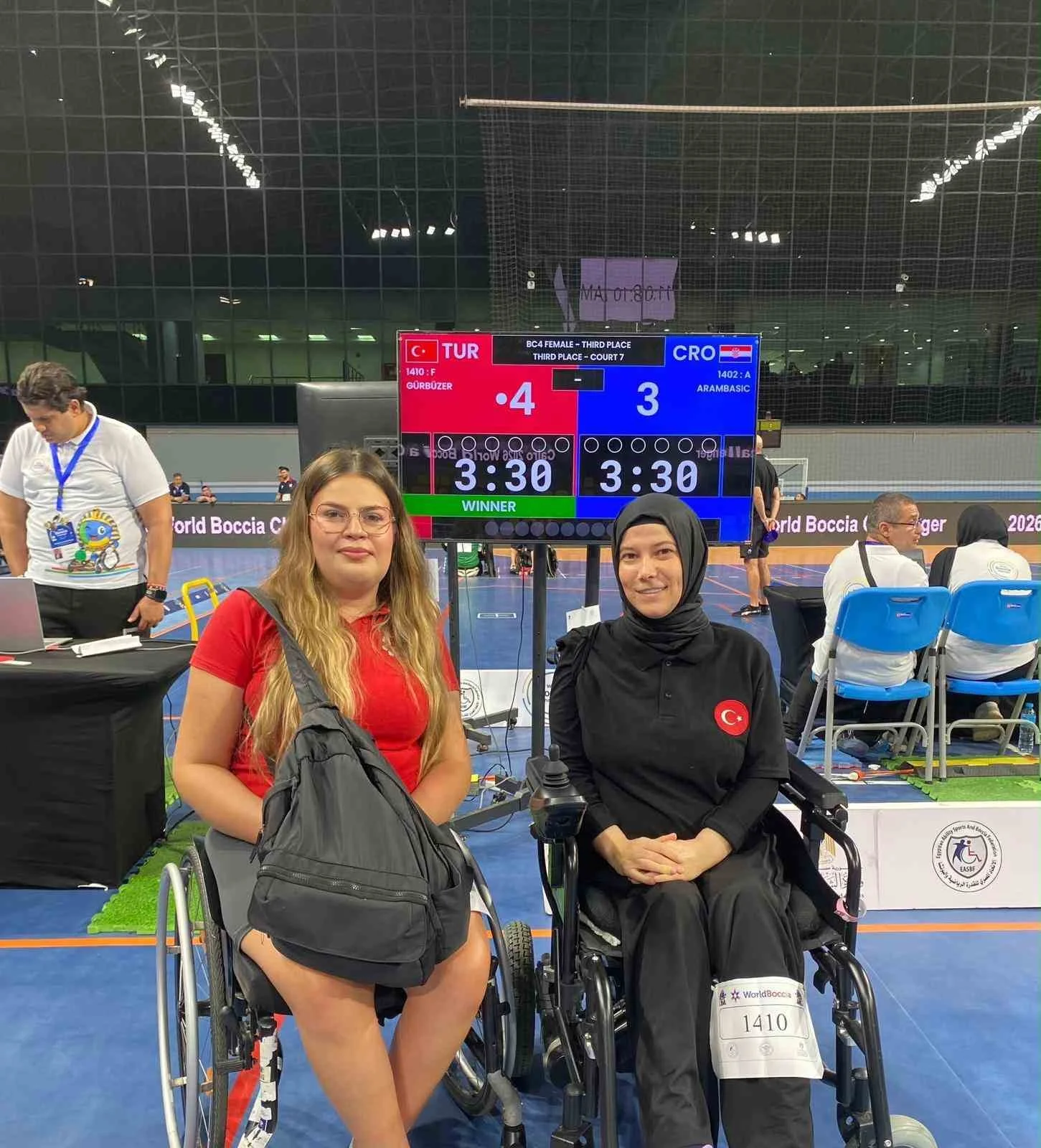 Bağcılarlı milli sporcu dünya sahnesinde bronz madalya kazandı!