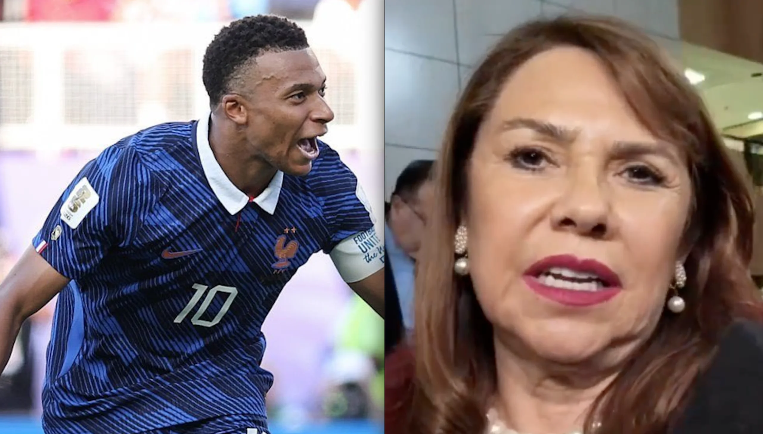 Mbappe: “İğrenç bir kadınsın”