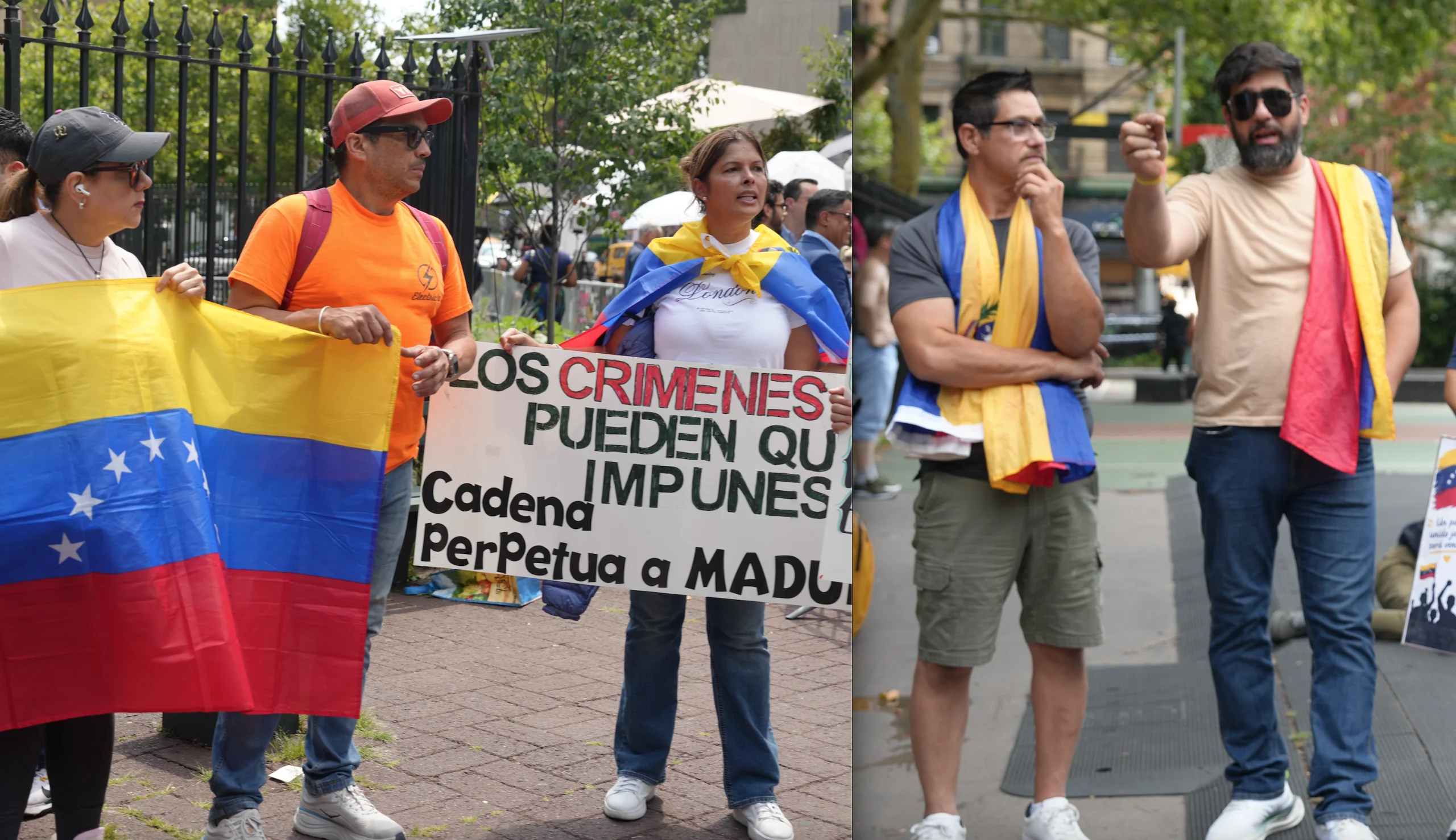 Maduro ve eşi hakim karşısında