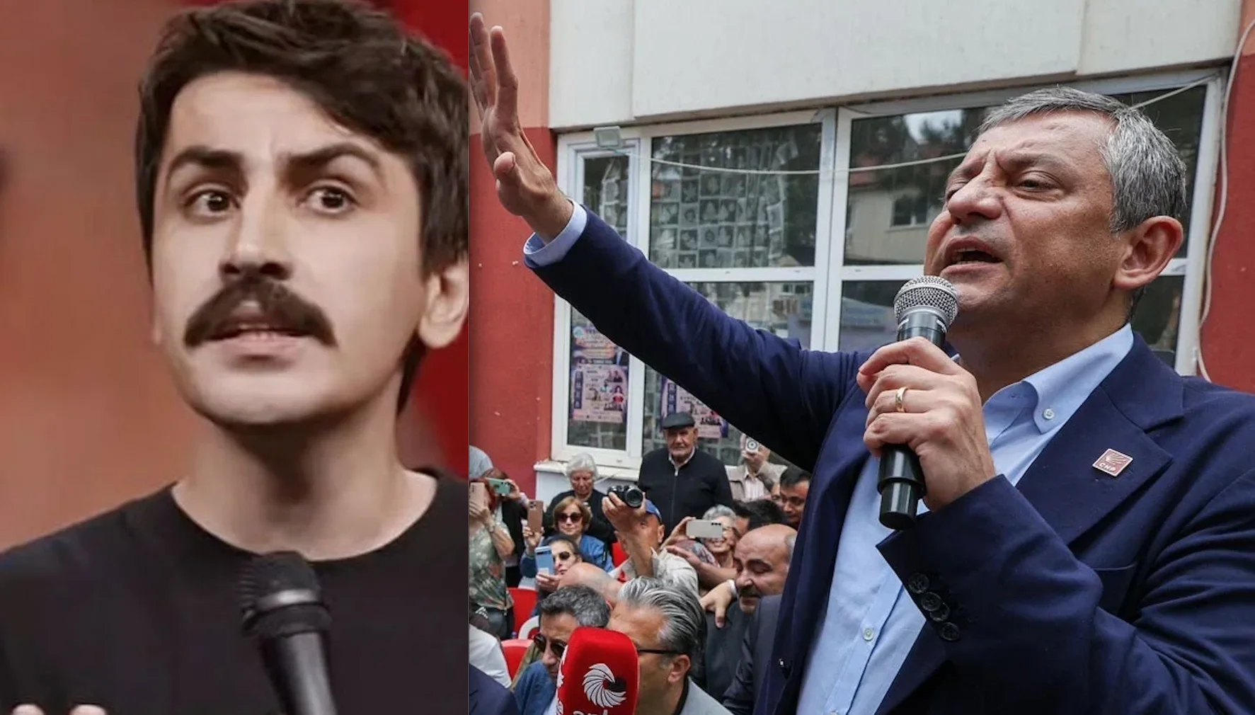 Özgür Özel'den Deniz Göktaş'a destek