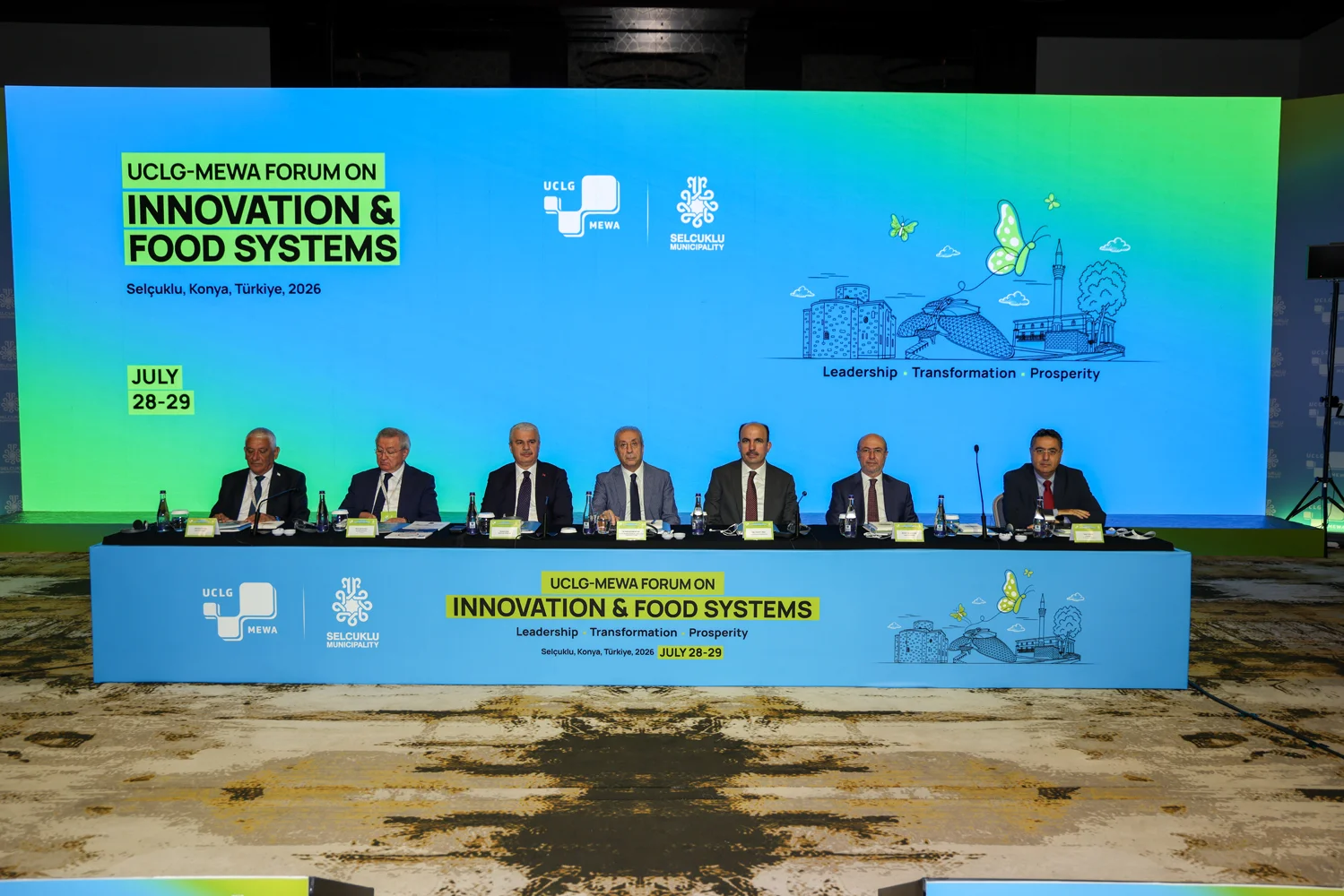 Selçuklu Belediyesi UCLG-MEWA Yenilikçilik ve Gıda Sistemleri Forumu’na ev sahipliği yapıyor