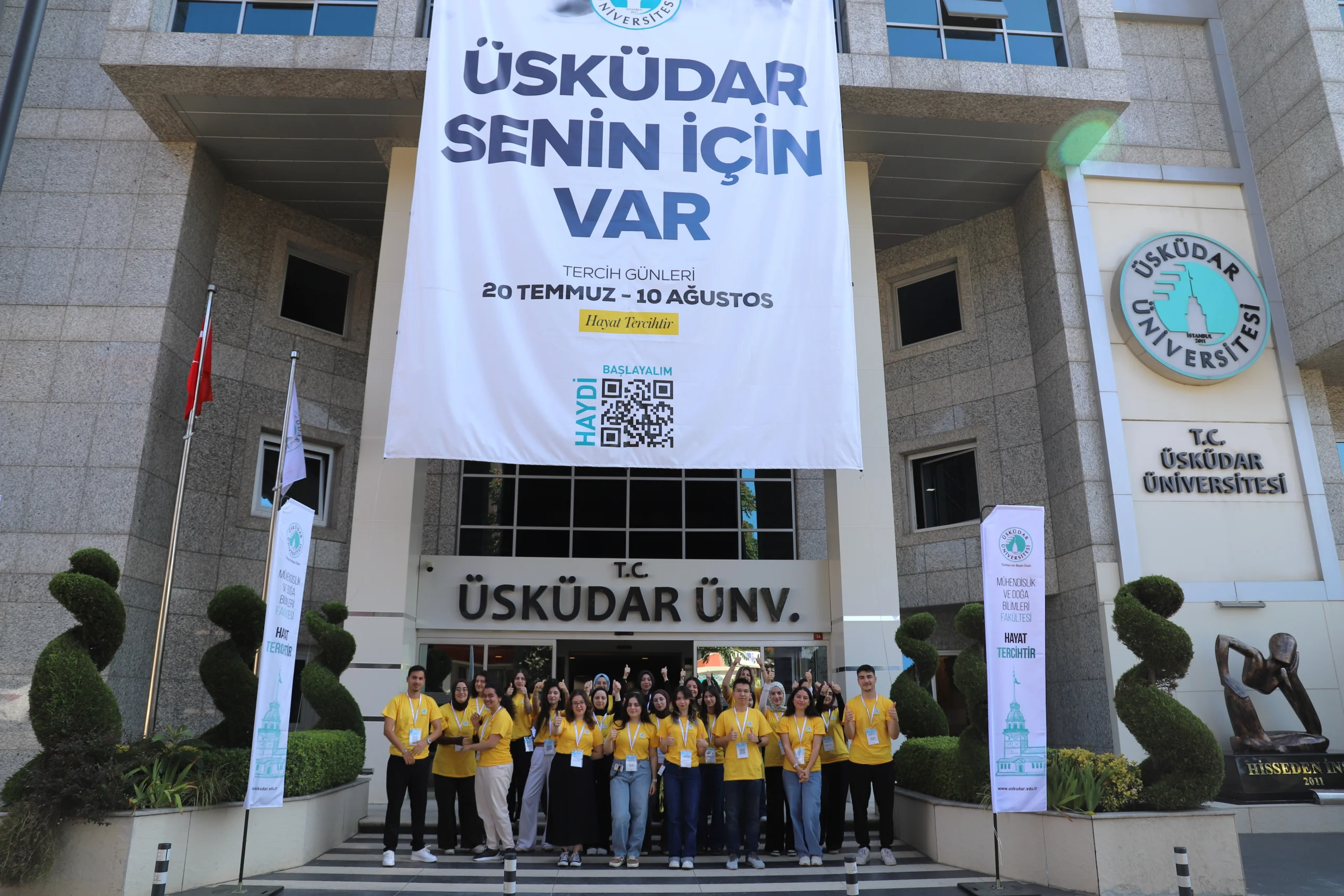 Üniversite yalnızca meslek değil, yaşam kazandırır…
