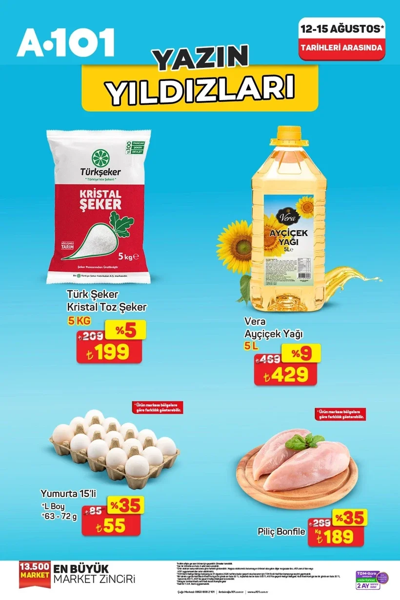 A101 15-21 Ağustos haftanın yıldızları! İndirimli aktüel ürünler listesi