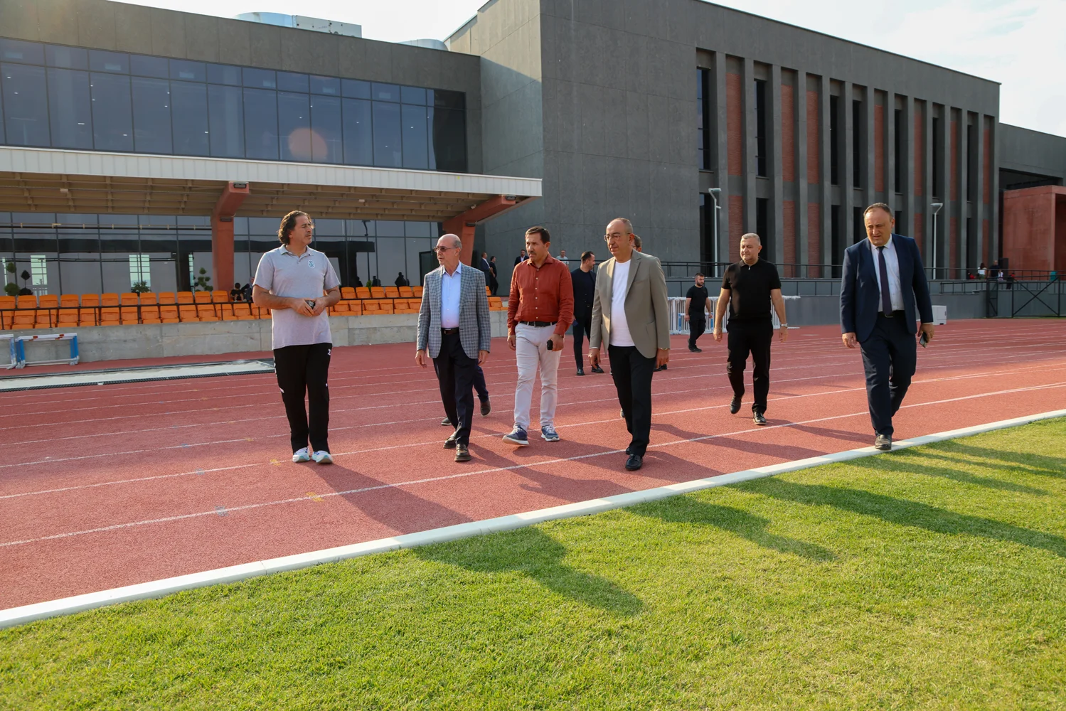 Başkanlar Selçuklu'nun spor merkezini ziyaret etti! Konya'nın devi