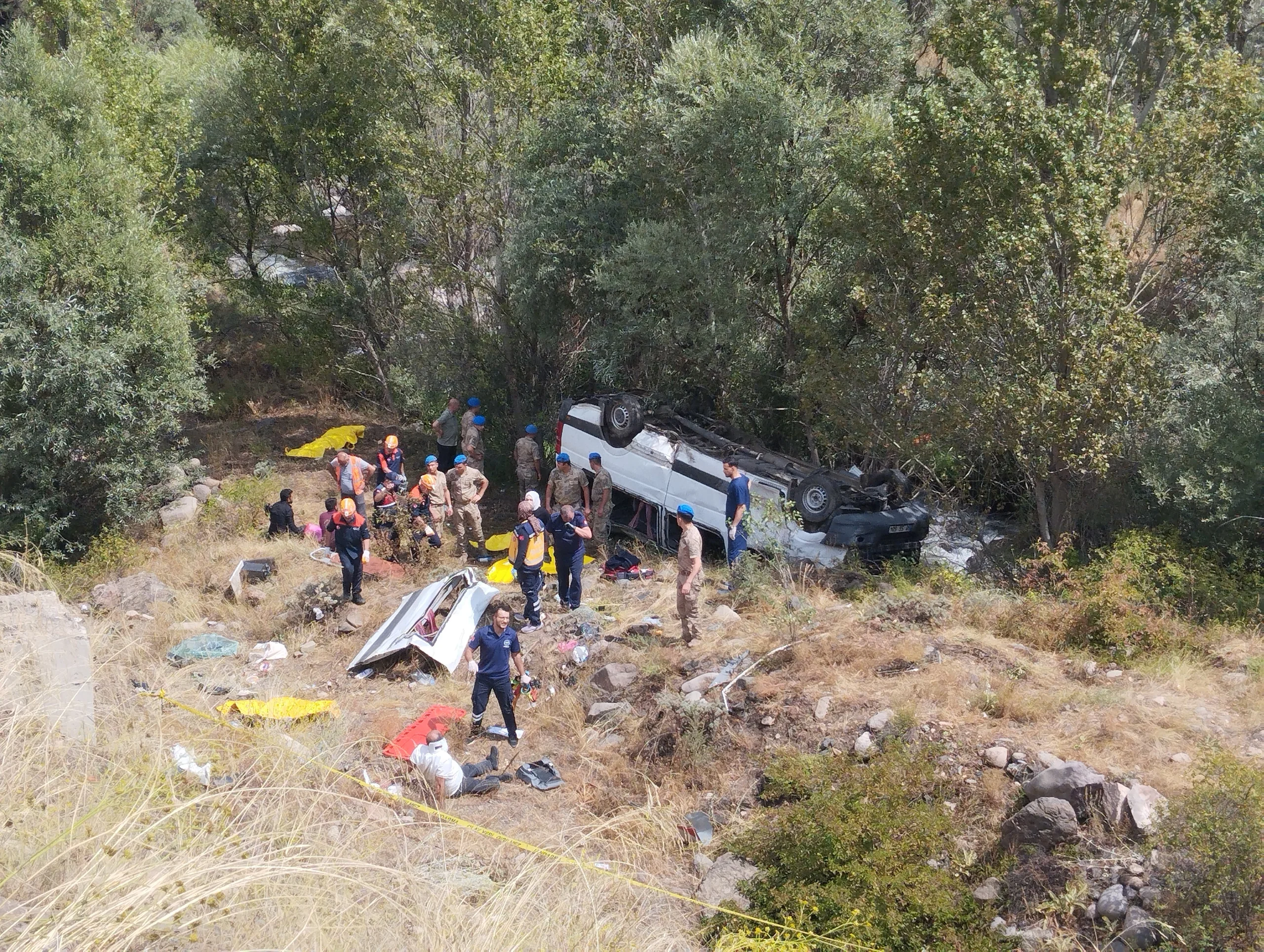 Gemin Deresi'nde katliam gibi kaza: 4 Ölü, 10 yaralı