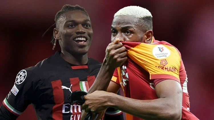 GS Transfer: Osimhen'den Leao'ya Cimbom için telefon!