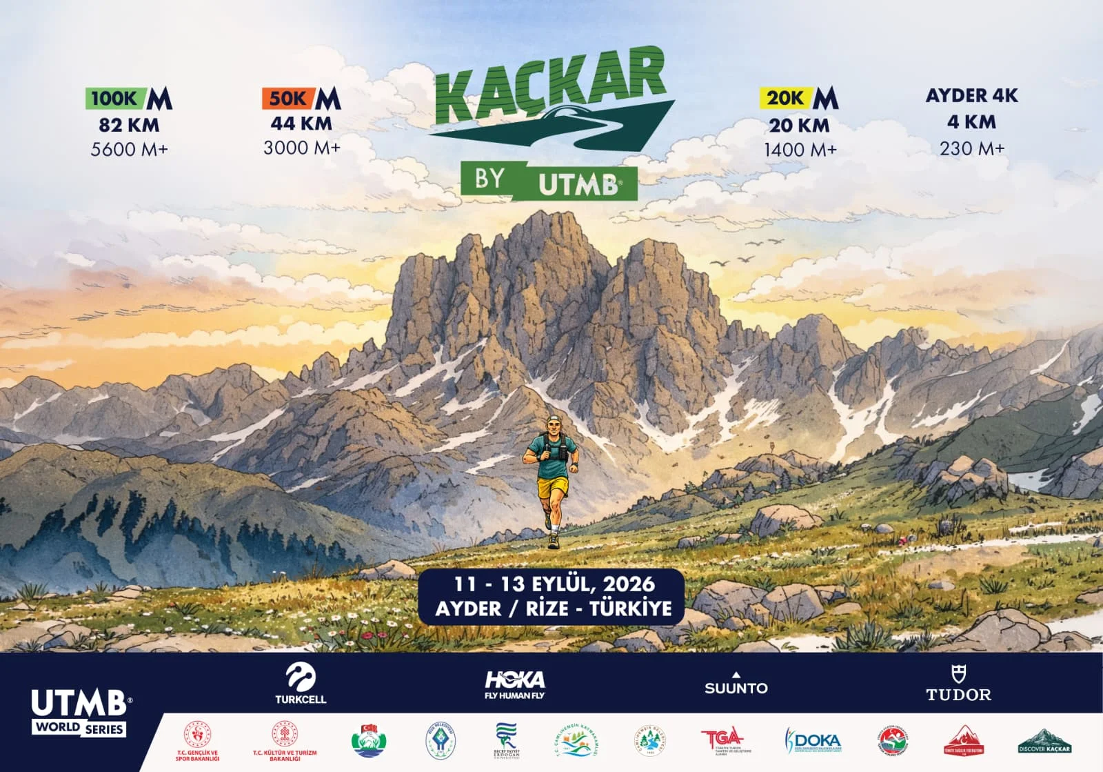 Kaçkar by UTMB 11-13 Eylül'de! 60 ülkeden 2 bin sporcu geliyor