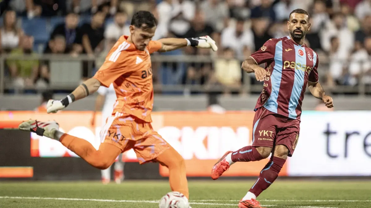 Kasımpaşa - Trabzonspor maçı 1-1! Salah ilk kez sahaya çıktı
