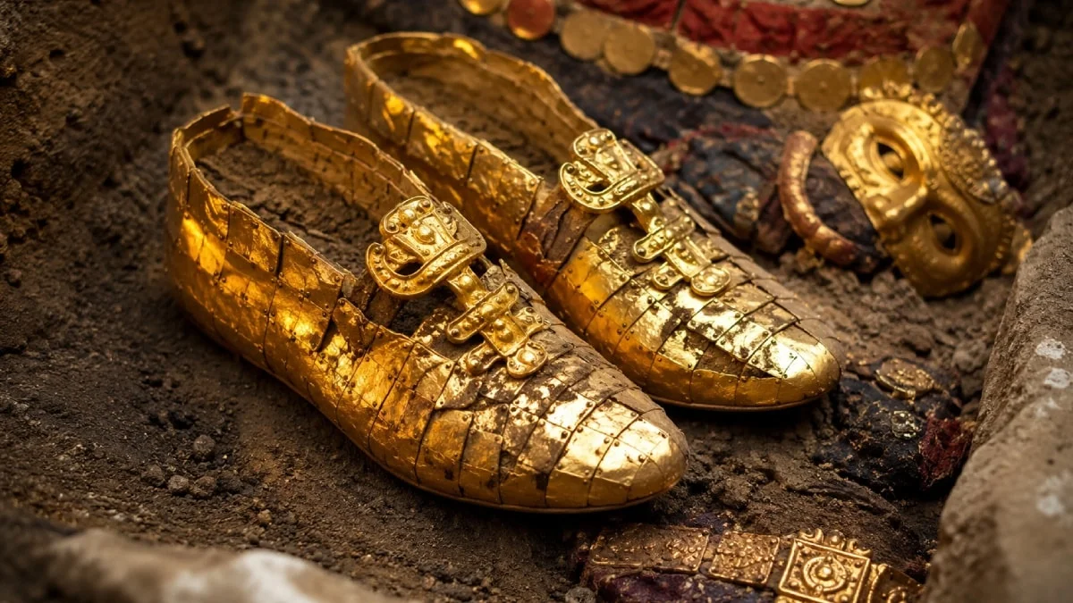 Kazakistan'da 1500 yıllık sır: Altın ayakkabılı kadın kimdi?