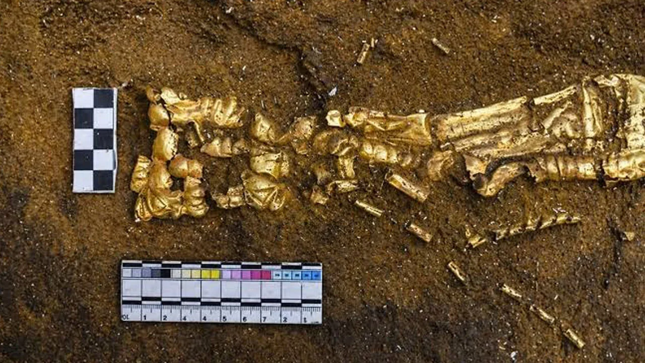 Kazakistan'da 1500 yıllık sır: Altın ayakkabılı kadın kimdi?