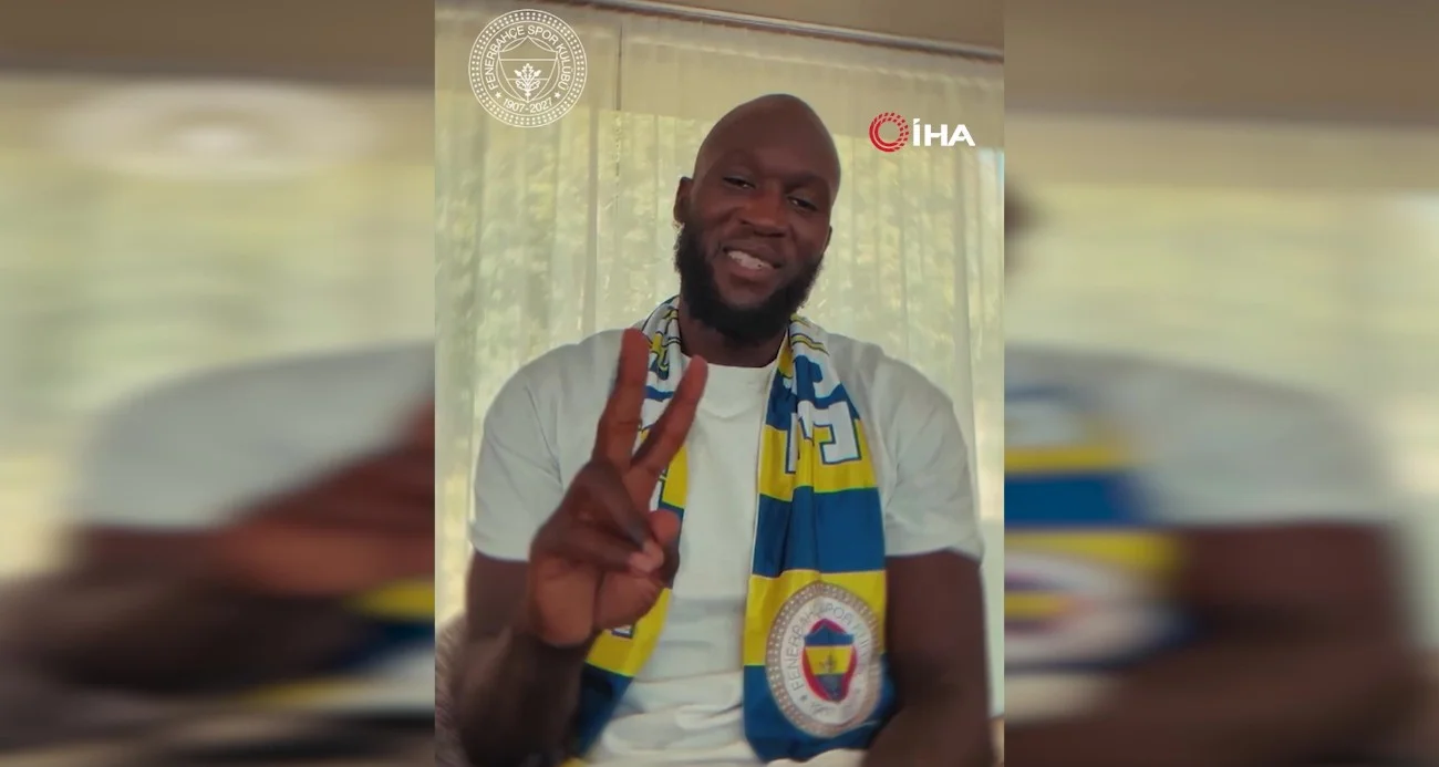 Lukaku resmen Fenerbahçe'de! İlk sözleri: "Büyük gurur duyuyorum"