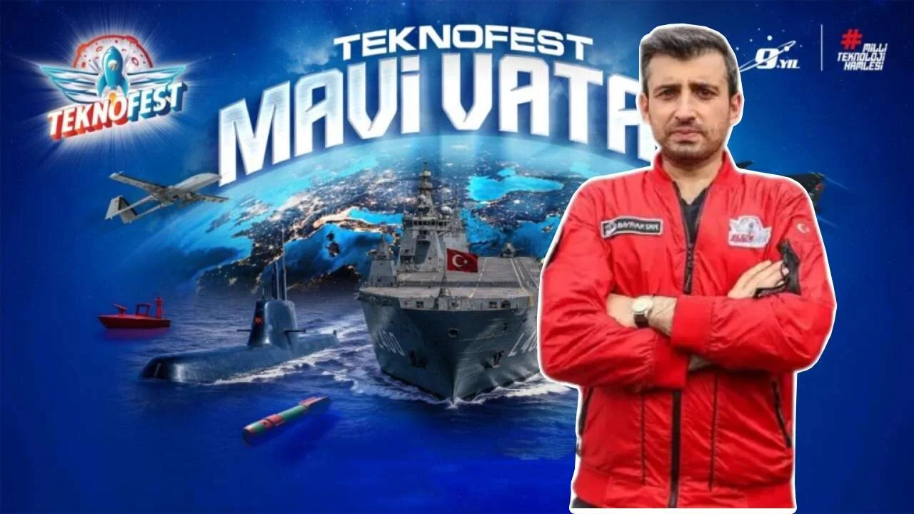 Selçuk Bayraktar'dan vatandaşlara TEKNOFEST Mavi Vatan çağrısı