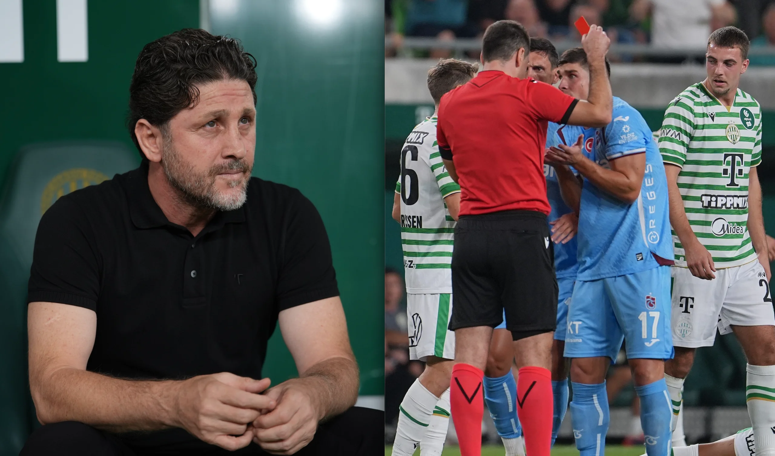 Trabzonspor’da Ferencvaros hezimeti: 4-0 Fatih Tekke istifa etti!
