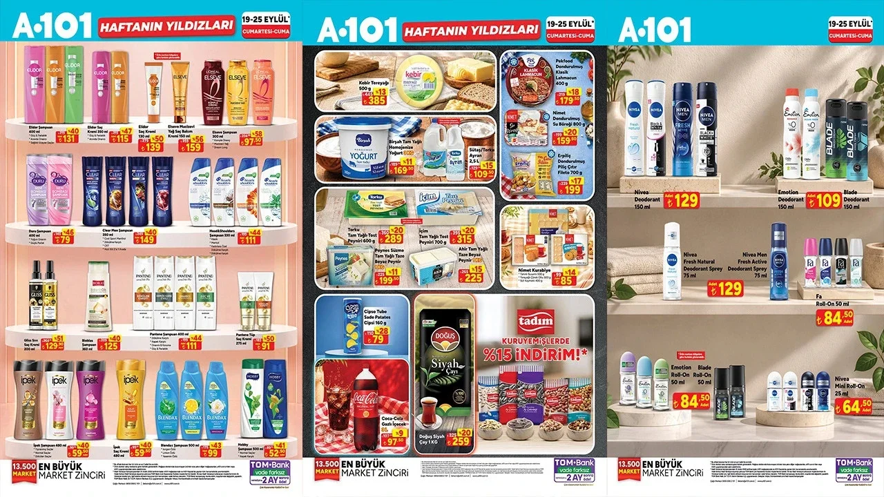A101 19 Eylül indirimi: Osmancık pirinç, peynir, Erpiliç çıtır fileto