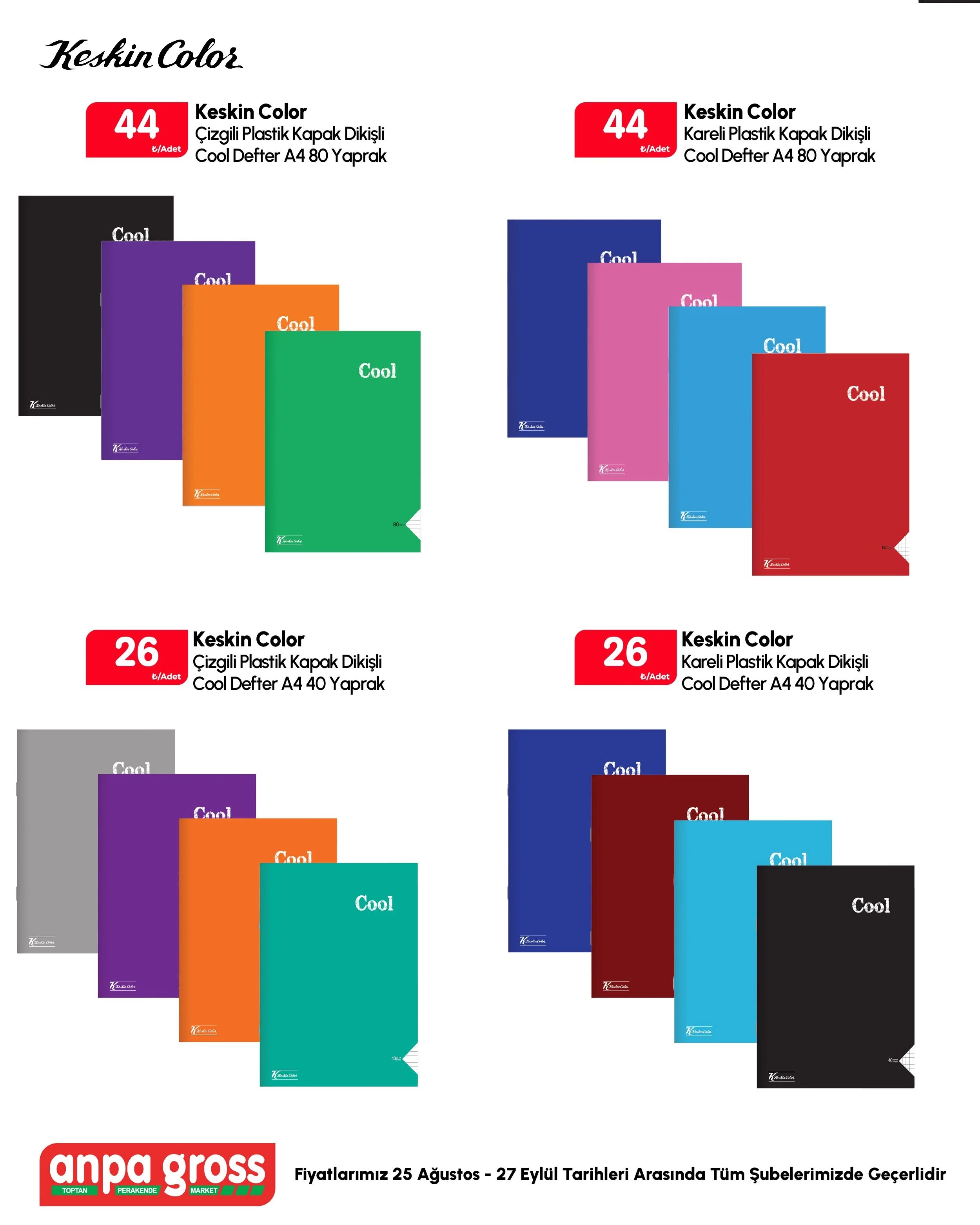 Anpa Gross'tan okul alışverişi devrimi: 1.000 TL hediye çeki