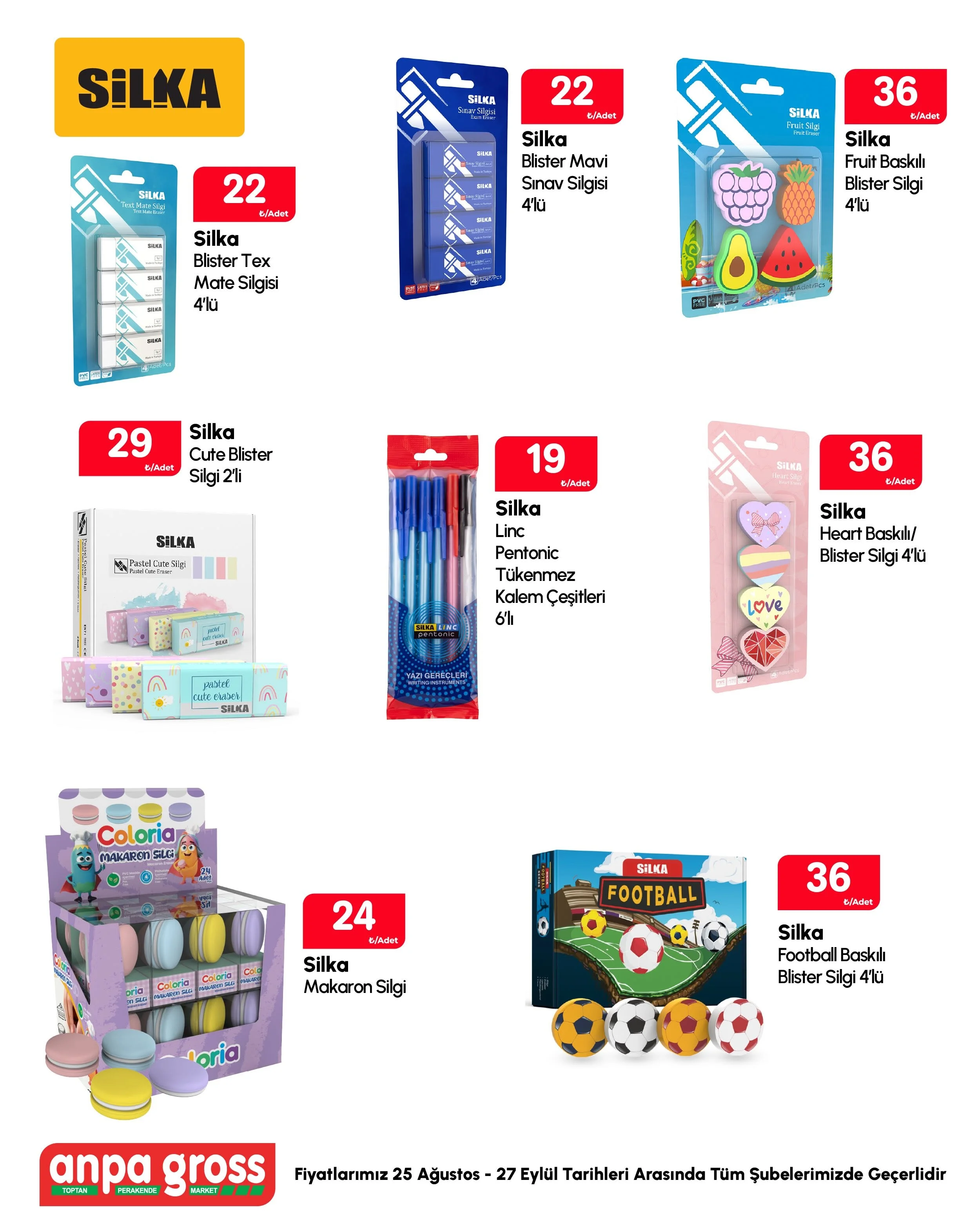 Anpa Gross'tan okul alışverişi devrimi: 1.000 TL hediye çeki