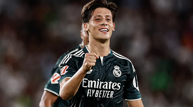 Arda Güler'den muhteşem frikik! Real Madrid Elche'yi 3-2 yendi